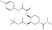 [(1R,2S,5S)-2-[[2-[(5-氯吡啶-2-基)氨基]-2-氧代乙?；鵠氨基]-5-(二甲基氨基羰基)環(huán)己基]氨基甲酸叔丁酯